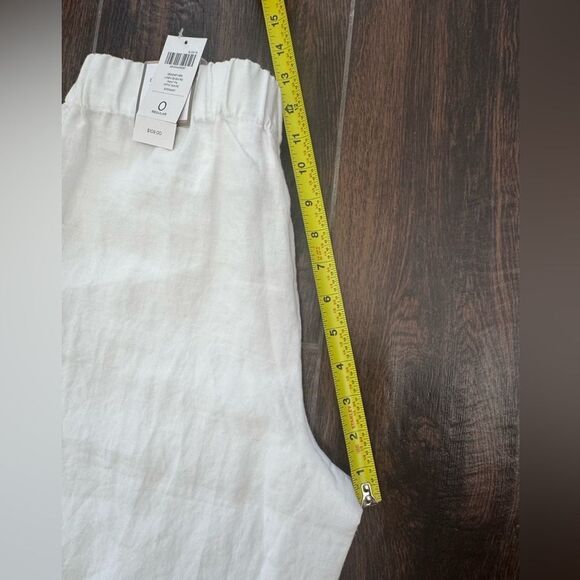 Chico’s Crochet Hem Linen Pants – Optic White – Size O (Regular)✨ - Picture 4 of 16